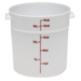 Cambro RFS18148 Poly 18 qt. Round Food Storage Container