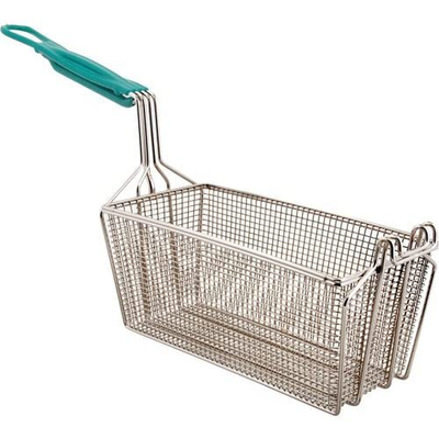 FMP 12-7/8"L x 6-1/2"W x 5-3/8"H EZ-Grip Fry Basket