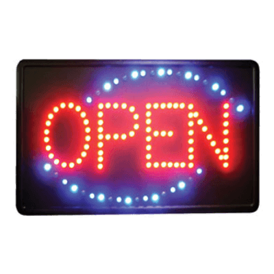 Winco LED-6 Led Sign Open