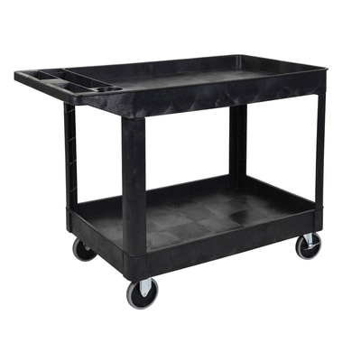 FSE 45-1/2" L x 25-1/2" D x 33" H Black Heavy Duty Utility Cart