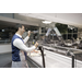 Karcher SGV 8/5 Classic cleaning a food-service display case