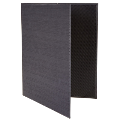 Winco LMD-814GY Double Menu Cover