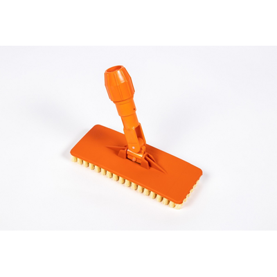 Briarwood 6038C Shank-Free Safety Orange Floor Scrubbing Brush