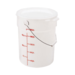 Cambro PWB22148 White Handwash Pail w/Bail