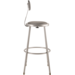 NPS 6430B NPS® 30" Heavy Duty Vinyl Padded Steel Stool with Back