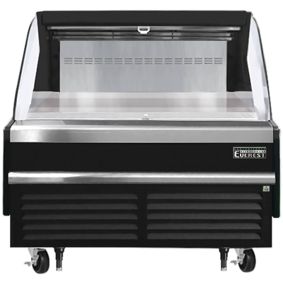 Everest EOMH-48-B-35-S Open Air Merchandiser 2-Tier Shelf Riser, 115v, NSF - 7.3 cu. ft.