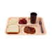 Cook's 630-400 6-Compartment Food Trays