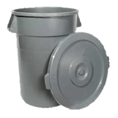 Winco PTCL-44 Lid for 44 Gallon Trash Can