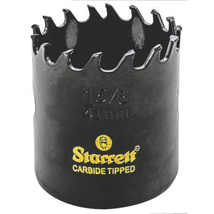STARRETT CT158 1-5/8'' (41mm) Triple Chip Tungsten Carbide Hole Saw