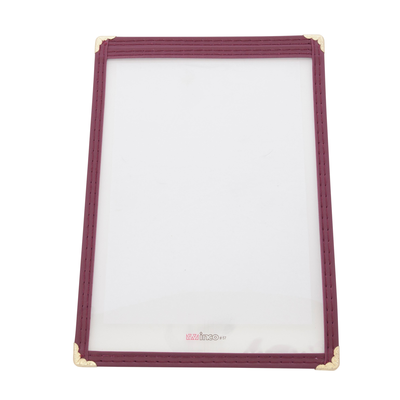 Winco PMC-5U Single Menu Cover