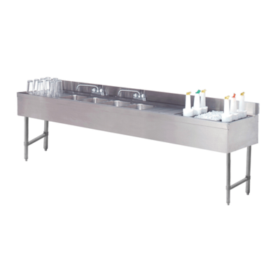 Advance Tabco CRC-84C-R Underbar Basics Combination Unit 96"W X