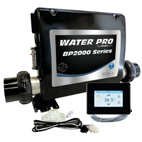 Water Pro BP2000 Series Retro Fit Spa Control 5.5kW Fixed Heater SpaTouch2T Panel 50-BP2-SS-55