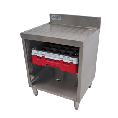 Advance Tabco CRCR-24-CT-X Underbar Basics Closed Glass Rack Cab