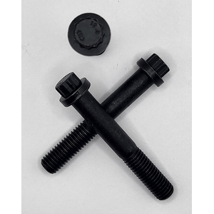 M10 - 1.5 X 65MM 12 POINT FLANGE SCREW 12.9 ZINC PHOSPHATE PER PRINT