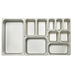 Winco SPJP-306 - Anti-Jam Steam Pan, 23 Gauge Stainless Steel -