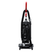 Sanitaire SC5815E upright vacuum, back view with stretch hose