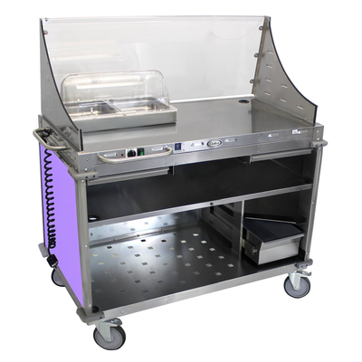 Cadco CBC-DC-L7 Mobile Demo/ Sampling Cart Large