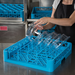 Carlisle RPC14 OptiClean™ Plate Cover Rack 3.25 - Carlisle Blue