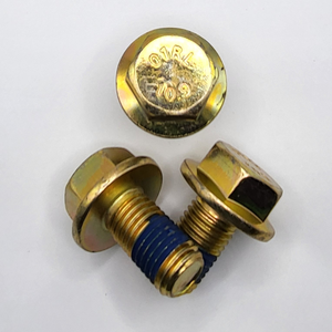 M20 - 2.5 X 35MM EN 1665 MICROSPHERES 593S BLUE PATCH HEAVY HEX FLANGE SCREW 10.9 ZINC TRIVALENT YELLOW PER PRINT