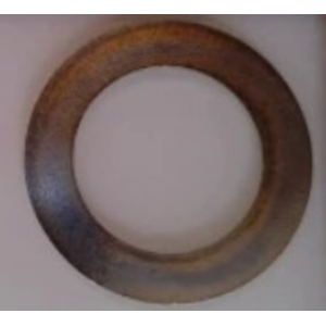 1.141" X 1 3/4" X 0.035" NARROW RIM MACHINE BUSHING CARBON STEEL ZINC YELLOW PER PRINT