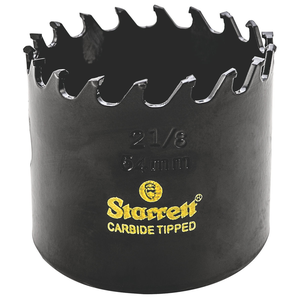 STARRETT CT218 2-1/8'' (54mm) Triple Chip Tungsten Carbide Hole Saw