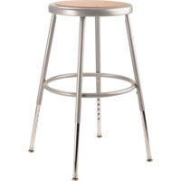 NPS 6218H NPS® 19"-27" Height Adjustable Heavy Duty Steel Stool