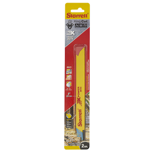 STARRETT BR818-2 King Cut 8'' x 3/4'' x .035 x 18T, Bi-Metal, 2 Pack