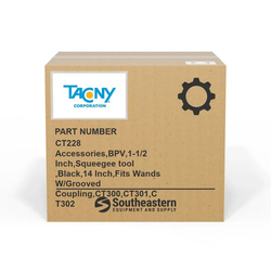 Tacony - CT228 - Accessories,BPV,1-1/2 Inch,Squeegee tool ,Black,14 Inch,Fits Wands W/Grooved Coupling,CT300,CT301,CT302