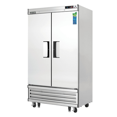 Everest EBNR2 Reach-In Refrigerator 2 Solid Doors, 115v, NSF - 33 cu. ft.