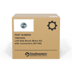 Intelligent Cleaning Equipment - 7000193A - Left Side Brush Motor Kit with connectors (IS1100)