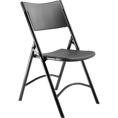 NPS 610 NPS® 600 Series Heavy Duty Plastic Folding Chair, Pack o