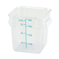 Winco PTSC-4 Storage Container 4 Qt