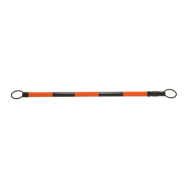 Cone Bar - Retractable - 7' 5" Extended - Orange and Black