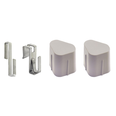 Metro MAX4-9996 Intermediate "S" Hook Kit for MetroMax 4 Industrial Plastic Shelving