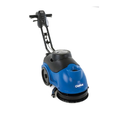 New Clarke MA50 15B 33 Ah (AGM) batteries, onboard charger, and 15" Brush