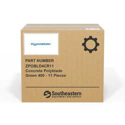 Concrete Polyblade Green 400 - 11 Pieces