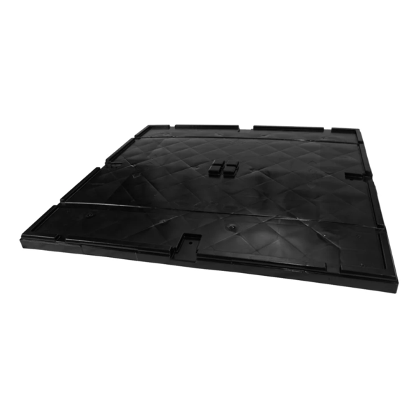 Lid - Collapsible Bulk Container - 48" x 40" - Black