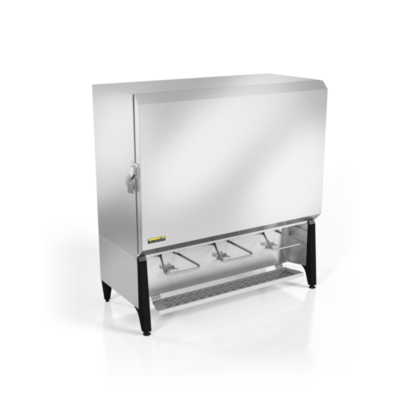 Silver King SKMAJ3-C4 18 Gallon Capacity Triple Spring-Loaded Va