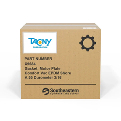 Tacony - X9684 - Gasket, Motor Plate Comfort Vac EPDM Shore A 55 Durometer 3/16