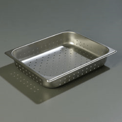 Carlisle 1/2 Size, 2-1/2"D Perforated Food Pan