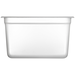 Carlisle 607146 Light Gauge Stainless Steel Steam 1/4 Size 6" De