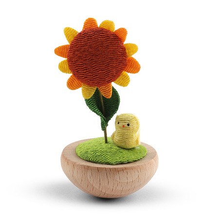 Figurine Sunflower & Chick