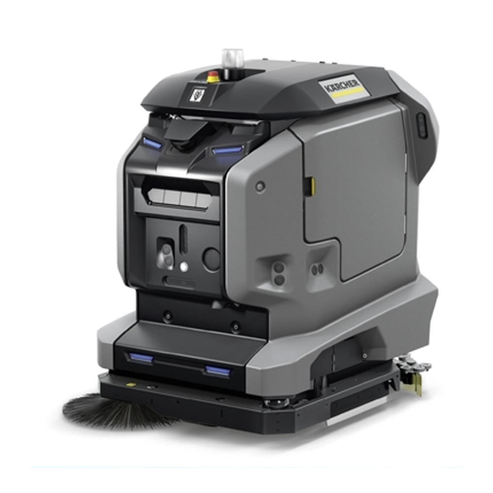 Karcher KIRA B 50 autonomous scrubber drier, front left view
