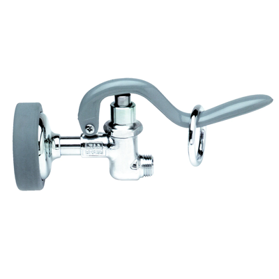 T&S Brass B-0107 Spray Valve Assembly with Hold Down Ring & Rubb
