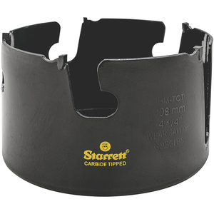 STARRETT MPH0414 4-1/4'' (108mm) Carbide Tipped Multi-Purpose Hole Saw