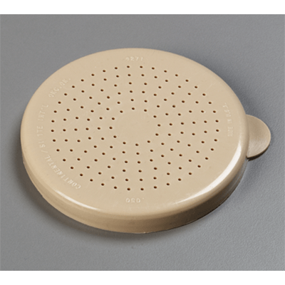 Carlisle Polycarbonate Beige Salt & Pepper Lid for Carlisle Shakers/Dredges