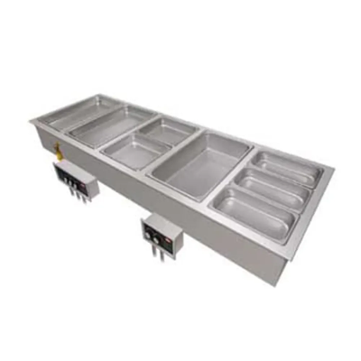 Hatco HWBI-6D With Drains Hot Food Well Unit, Drop-In, Electric