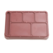 Extra deep insulated tray with food