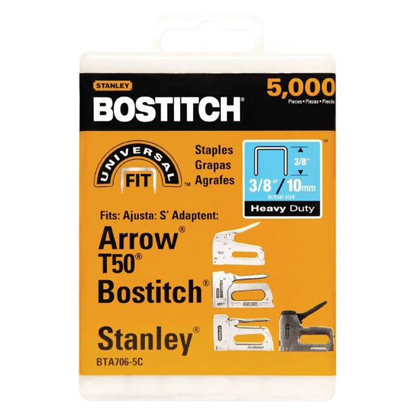 Staples - T50 Series - 3/8" - Aluminum
