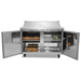 FSE MRSL-2D 47" W Refrigerated 2-Door Salad/Sandwich Prep Table